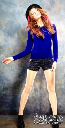 外籍时尚女模特-001