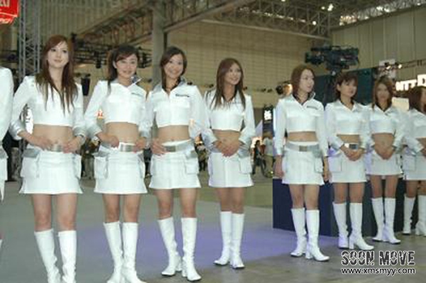 展厅展示礼仪小姐