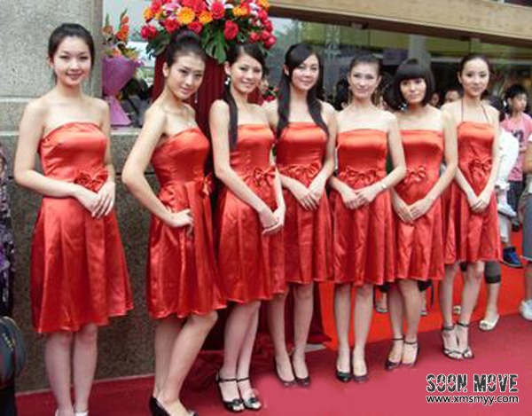 庆典迎宾礼仪小姐