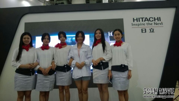 厦门医疗展会展示礼仪小姐（日立展厅）