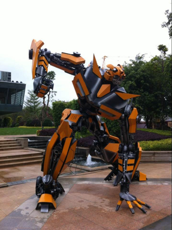 变形金刚展览——大黄蜂