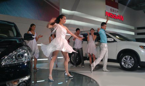泉州2014车展舞蹈演出 