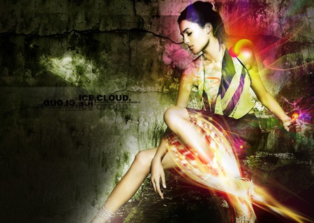 令人震撼的模特平面作品 (4)