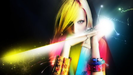 令人震撼的模特平面作品 (7)