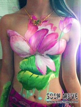 漳州龙海人体彩绘2