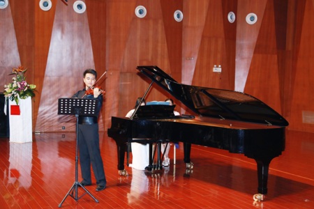 厦门鼓浪屿陈若滢音乐会钢琴二重奏