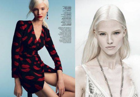 泉州模特资讯连载：前卫白发造型，不一样的时尚5