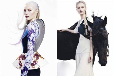 泉州模特资讯连载：前卫白发造型，不一样的时尚6