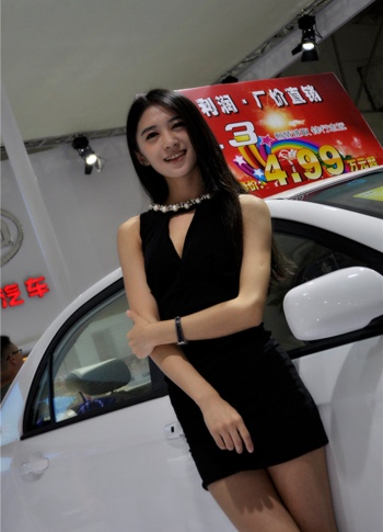 泉州南安国际车展靓丽车模 (3)