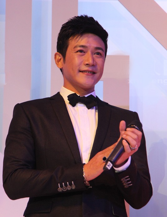 富贵鸟男装2015春夏新品发布会陆毅亲临