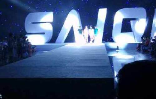 赛琪2015年夏季新品发布会模特走秀２