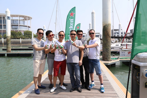 喜力啤酒帆船海上派对2