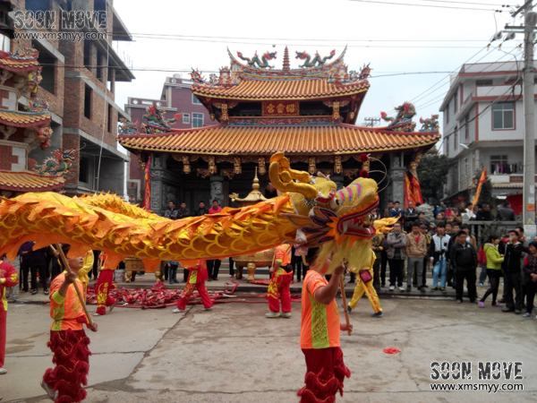 泉州祭祀活动舞龙表演