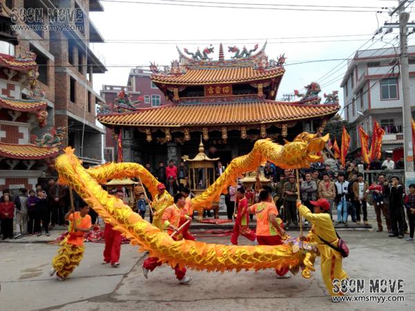 泉州祭祀活动舞龙表演