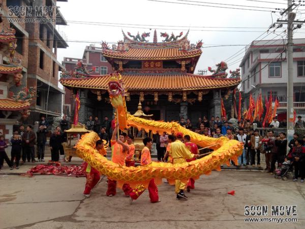 泉州祭祀活动舞龙表演