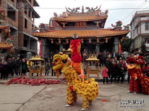 泉州祭祀活动舞狮表演