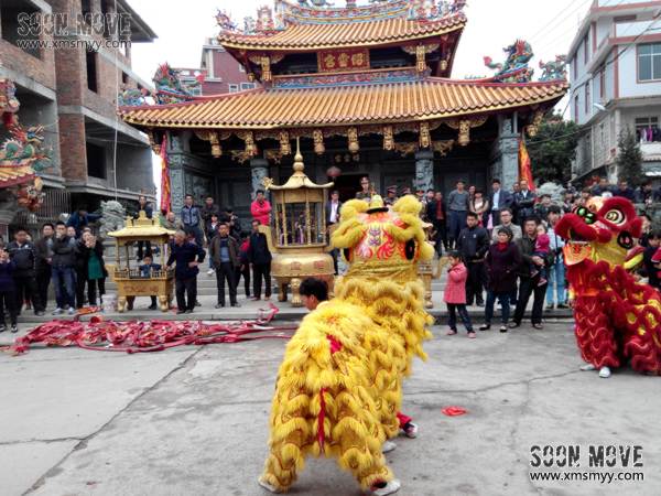 泉州祭祀活动舞狮表演6
