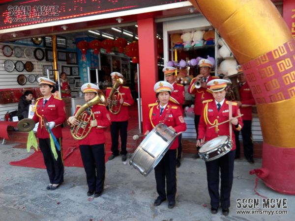 泉州南安军乐队表演