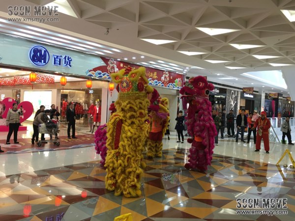 泉州晋江SM广场舞狮 (6)
