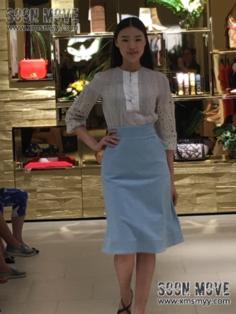 ESCADA新品绽放，时尚美模展示靓丽服饰 (8)